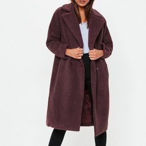Petite teddy coat